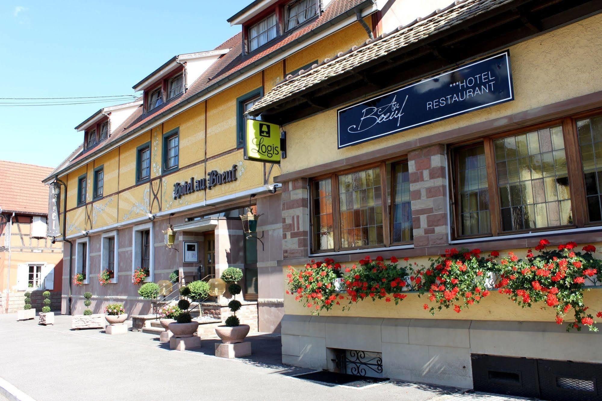 Hotel Restaurant Au Boeuf Blaesheim Dış mekan fotoğraf