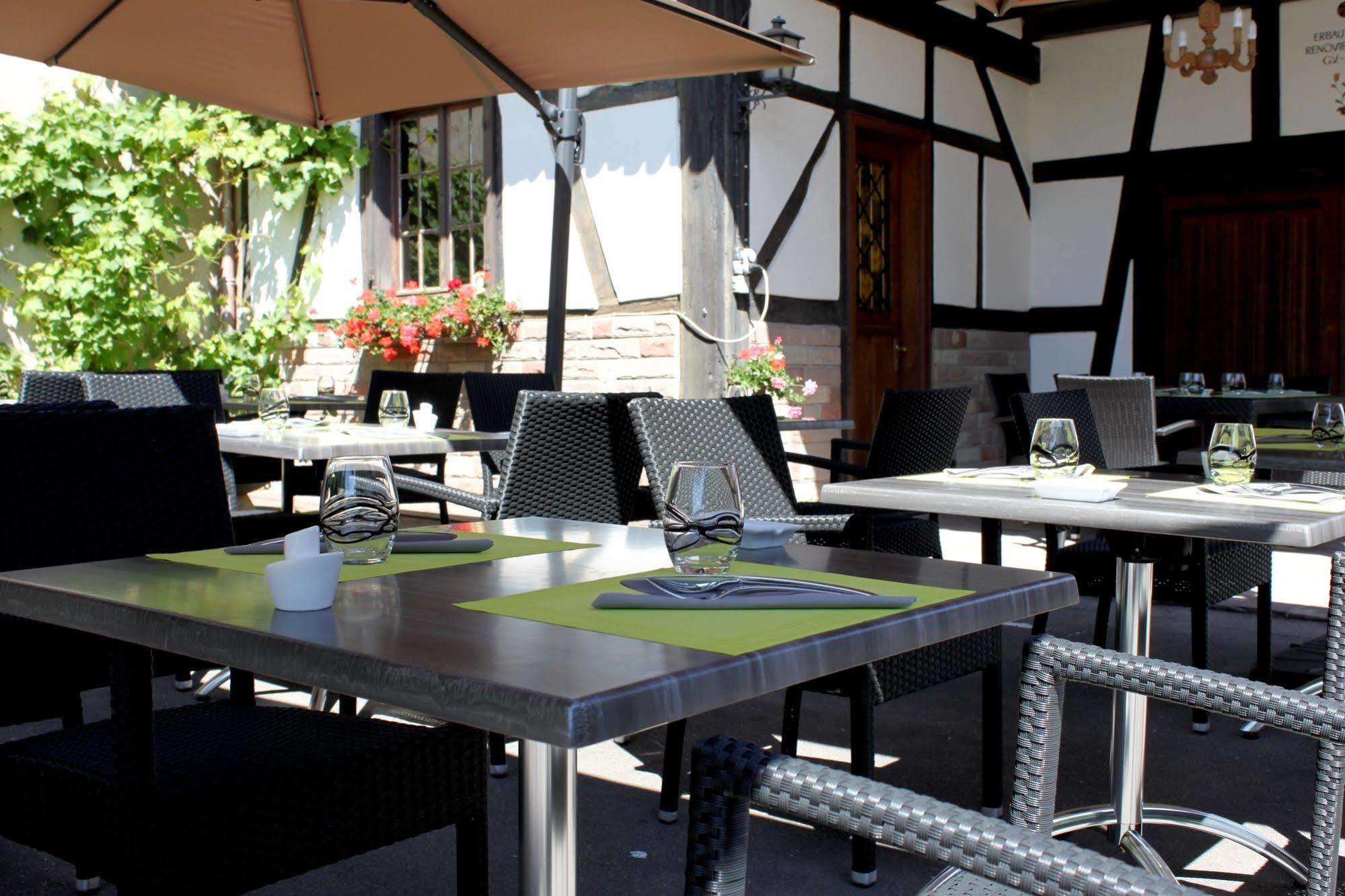 Hotel Restaurant Au Boeuf Blaesheim Dış mekan fotoğraf